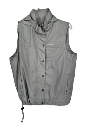 Lauren Ralph Lauren Jacket Womens Small Zip Lined‎ Vest Grey Windbreaker Outdoor thumbnail 1