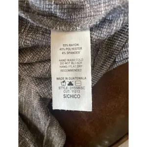 Ces Femme Baby Doll Button Down Swing Dress Mocha Gray Size Small -NWT thumbnail 11