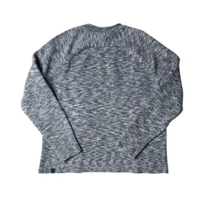 Lululemon Sweater Night Sea Blue Boxy Cotton Blend Size Medium thumbnail 3