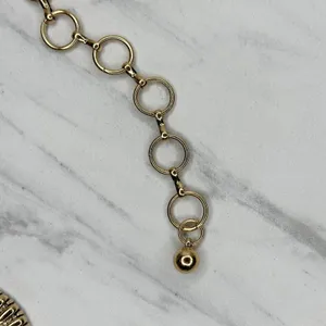 Flower Concho Sunburst Gold Chain Belt OS ✨ thumbnail 10
