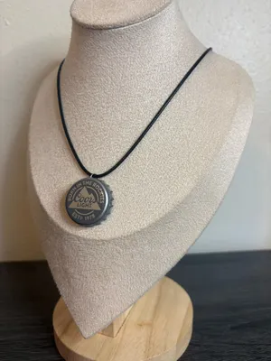 Handmade Coors Light Bottle Cap Necklace thumbnail 4