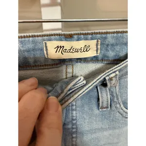 Madewell Perfect Vintage Straight Jeans Danby Wash Knee Rip‎ 27 Clean Girl thumbnail 8