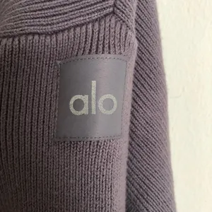 Alo Yoga Scholar Hooded Sweater Fog M thumbnail 5
