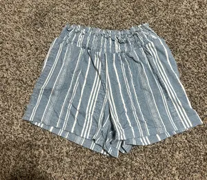 Target Blue stripped shorts thumbnail 1