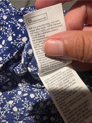 & other stories Blue Floral Sleeveless Summer Dress thumbnail 9
