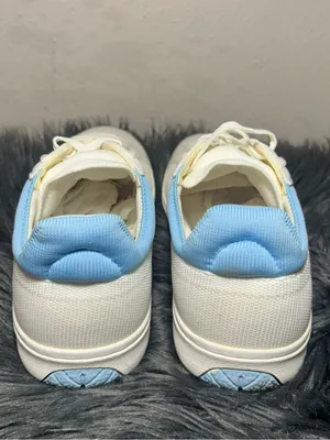 VIVAIA Unisex Casual Sneakers (V Prime) Canvas Low-Top with Light Blue SZ 42 thumbnail 8