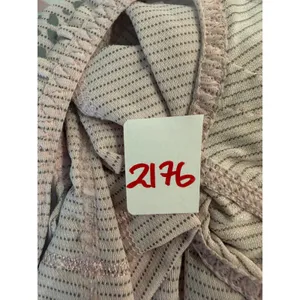 Lululemon Pink Striped Ruffle Neck Racerback Tank Top Size 4 Mandala‎ Print thumbnail 8