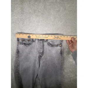 womens levis wedgie‎ jeans gray wash premium denim 28 thumbnail 9