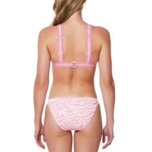 NWT Sanctuary Pink Zebra Animal Print Bikini thumbnail 2