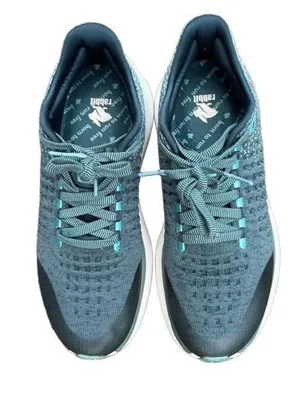 rabbit Dream Chaser Women's Blue Running Shoes worn twice. 9.5 w/ box thumbnail 6