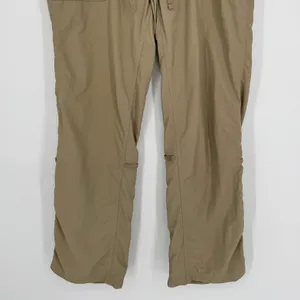 The North Face Hiking Pants Size 16 Khaki Outdoor Convertible Roll Up‎ Gorpcore thumbnail 5