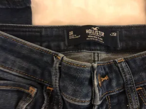 Hollister Dark Wash Bootcut Jeans thumbnail 2