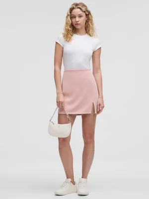 Lululemon Softstreme High Rise Mini Skirt Pink Haze Medium NWT thumbnail 8