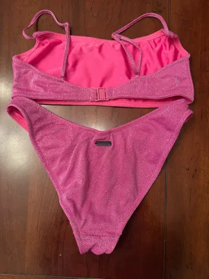 Fuchsia Triangl Bikini  thumbnail 2