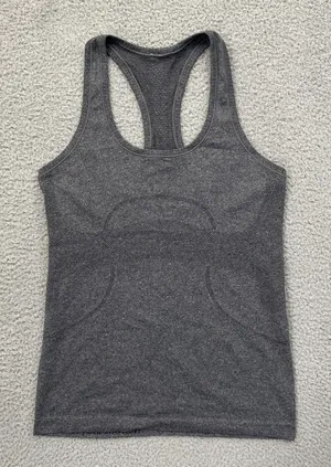 Lululemon Swiftly Tech Tank Top Gray Athletic Athleisure Women's 6 thumbnail 1
