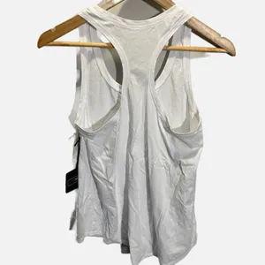 Define Your Inspiration DYI‎ White Jersey Cotton Racerback Tank Top Medium NWT thumbnail 2