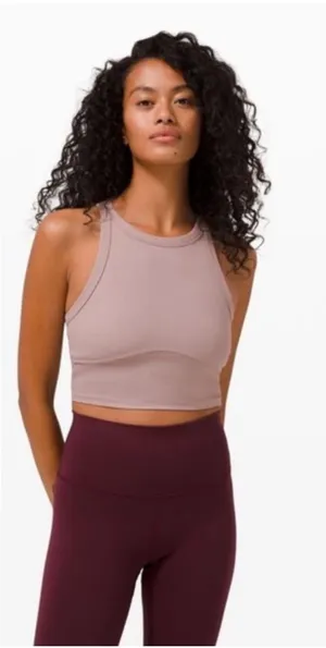 Lululemon Blissful Bend Tank Top Violet Verbena size 8 thumbnail 1