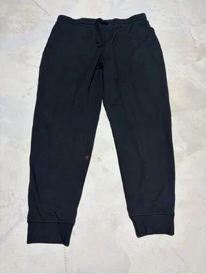 Quince supersoft fleece Black Women's Track Joggers large thumbnail 1