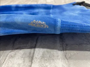 Free People Movement Blue Tie-Dye High-Waist Leggings thumbnail 4