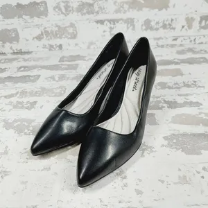 easy street Black Pointed-Toe Kitten Heel Pumps thumbnail 2