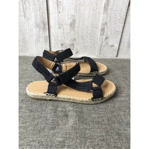 Samilor Womens Sandals Size 7 Black Straps Open Toe Boho Summer Casual Shoes thumbnail 2