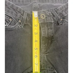 Levi’s Black-Denim Boot Leg Light Stretch Jeans Women's 29x32 (8) thumbnail 5