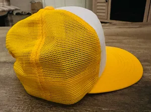 VTG Beer on Board SnapBack Hat Yellow thumbnail 4