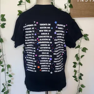 Olivia Rodrigo Spill Ur Guts GUTS Tour Official Concert Merch 2024 Tour Date Tee thumbnail 2