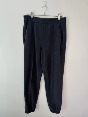 Lululemon Softstreme Classic-Fit High-Rise Jogger Pants Black/Grey Medium thumbnail 2