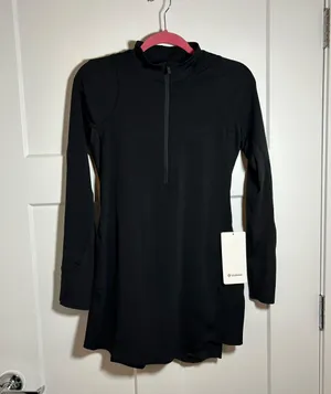 Lululemon size 6 Black Tennis Dress - mini dress thumbnail 2