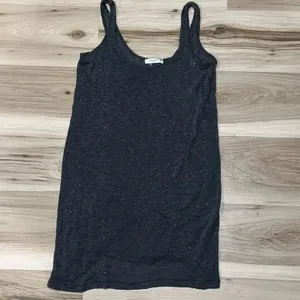 Rag & Bone Shimmer Gray Mini Tank Dress Women’s Small thumbnail 2