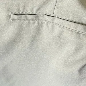 Abercrombie & Fitch Satin Wide Leg Pants Women’s XL Sage Green High Rise Pleated thumbnail 9