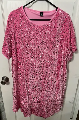 Shein Pink Top thumbnail 2