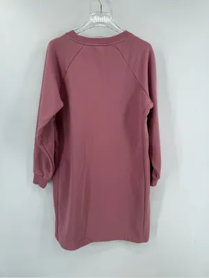 Pact Courtside Desert Rose‎ Long Sleeve Sweatshirt Dress Size large thumbnail 4