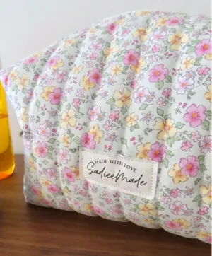 quilted makeup pouch Multiple thumbnail 2