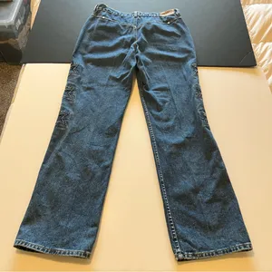 Lawman Legends Star intarsia Vintage Jeans, medium wash denim, size 13/14 thumbnail 14
