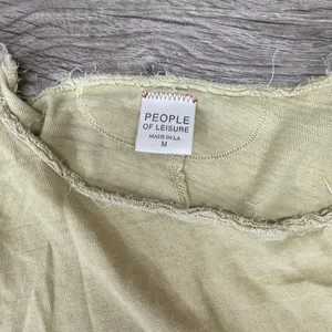 People of leisure, oversized raw hem long sleeve‎ shirt, size medium thumbnail 3