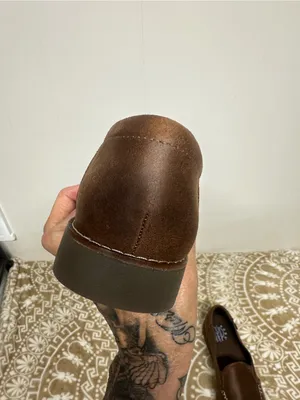 BOBS from Skechers Brown Slip-On Loafers with Contrast Stitching thumbnail 5