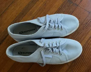 Platform Light Blue Sneakers thumbnail 1