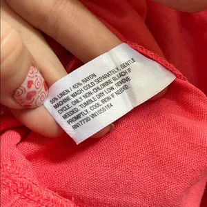 A New Day Coral Linen Blend Wide-Leg Pants thumbnail 6