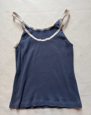 Brandy Melville Navy Tank Blue thumbnail 1