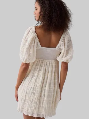 Urban Outfitters Daphne Puff Sleeve Dress Size Large thumbnail 3