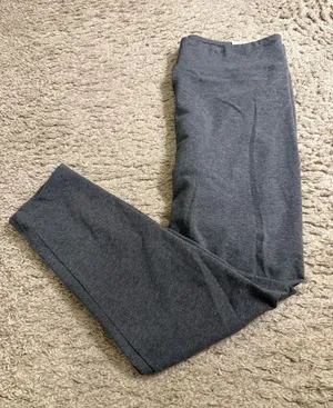 OFFLINE By Aerie Charcoal Gray OG Cotton Full Length Leggings - size XL thumbnail 1
