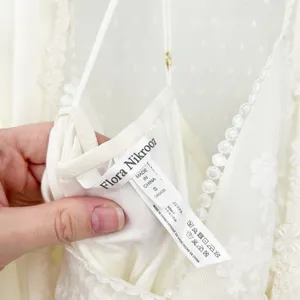 Flora Nikrooz Womens Coquette Bridal Sleep Charmeuse Robe & Slip Dress Set Small thumbnail 6