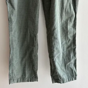 Express Vintage Ankle Extreme High Rise Pants, Army Green, Size 12R thumbnail 4