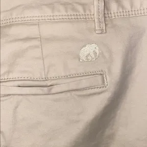 Banana Republic Tan Straight Leg Chinos Versatile Style Size 8 thumbnail 6