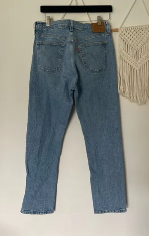 Levi’s Premium 501 Button Fly Straight Leg Jeans thumbnail 1