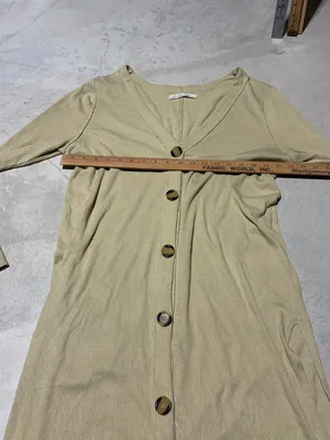 Free people we the free Button-Front Long Sleeve Dress XL thumbnail 8