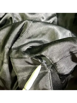 Vintage Cashmere Coat John Weitz Black Double-Breasted Cashmere long Coat thumbnail 8