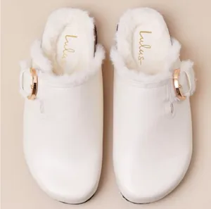 Lulus White Slip-On Clogs thumbnail 2